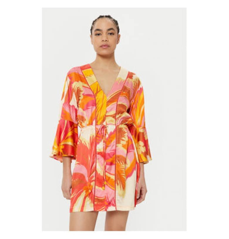 Дамска рокля -  305166265 - Вискоза - Оранжево - Оранжев Maaji