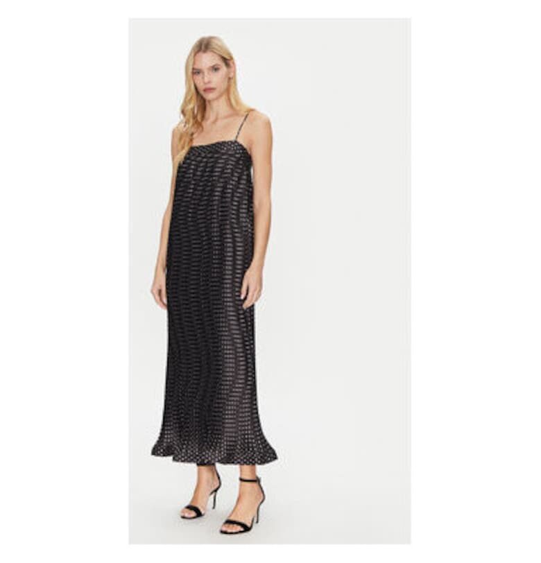 Дамска рокля -  305172457 - Полиестер - Черен - Черен Simona corsellini