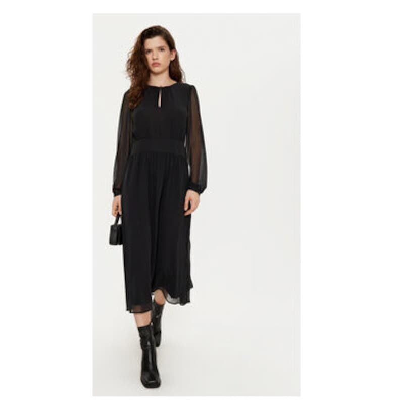 Дамска рокля -  305183002 - Рециклиран полиестер - Черен - Черен Joop