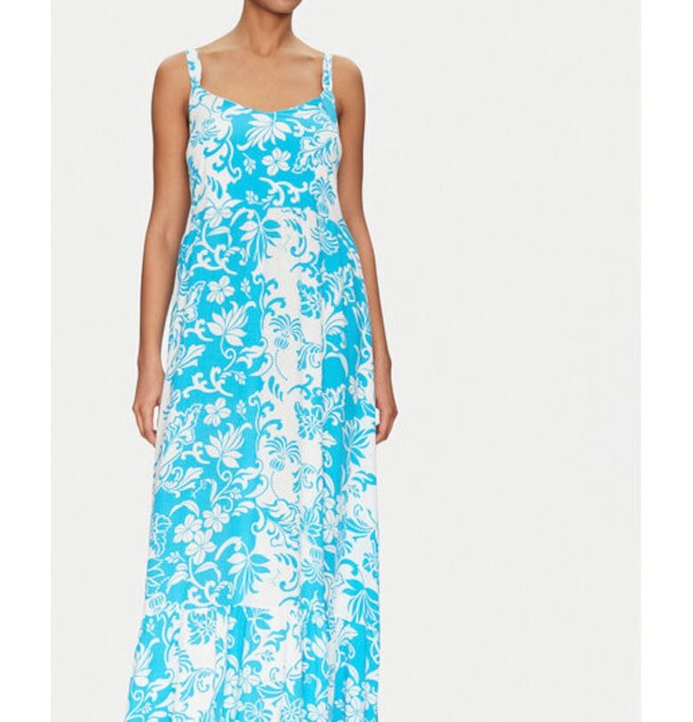 Дамска рокля -  305244833 - Вискоза - Син - Син Gaudi