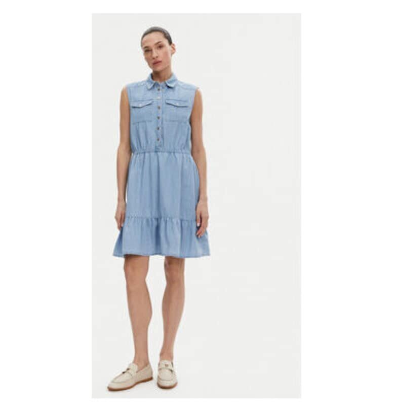 Дамска рокля -  305244888 - Памук - Син Gaudi