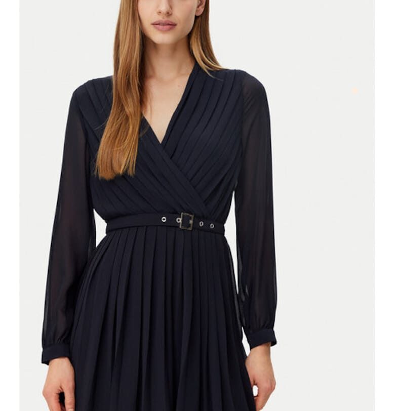 Дамска рокля -  305253361 - Полиестер - Син - Син Morgan