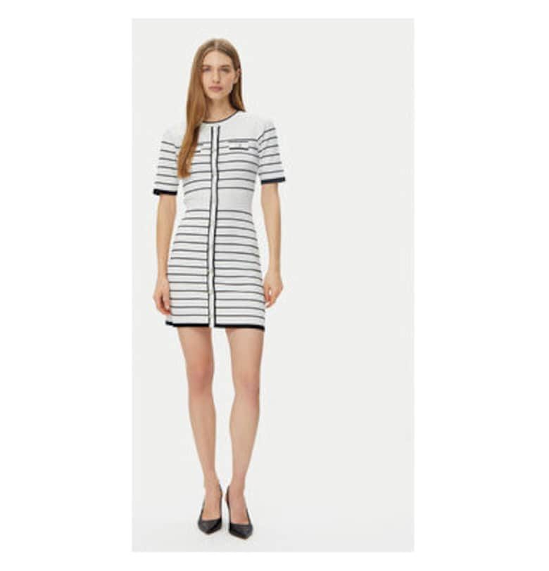 Дамска рокля -  305253460 - Вискоза/Полиестер - Бяла - Бял Morgan