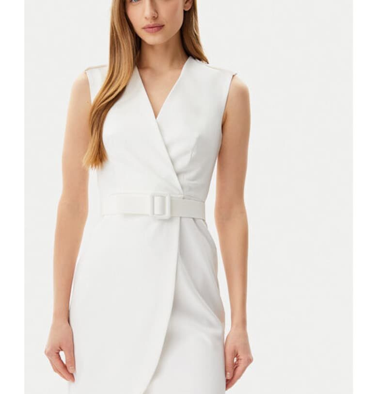 Дамска рокля -  305291226 - Полиестер - Бежов - Бежов ARTIGLI