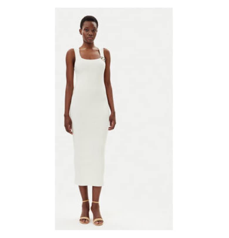 Дамска рокля  3M0553C - Вискоза/Полиестер - Един размер INTL - Екрю kontatto