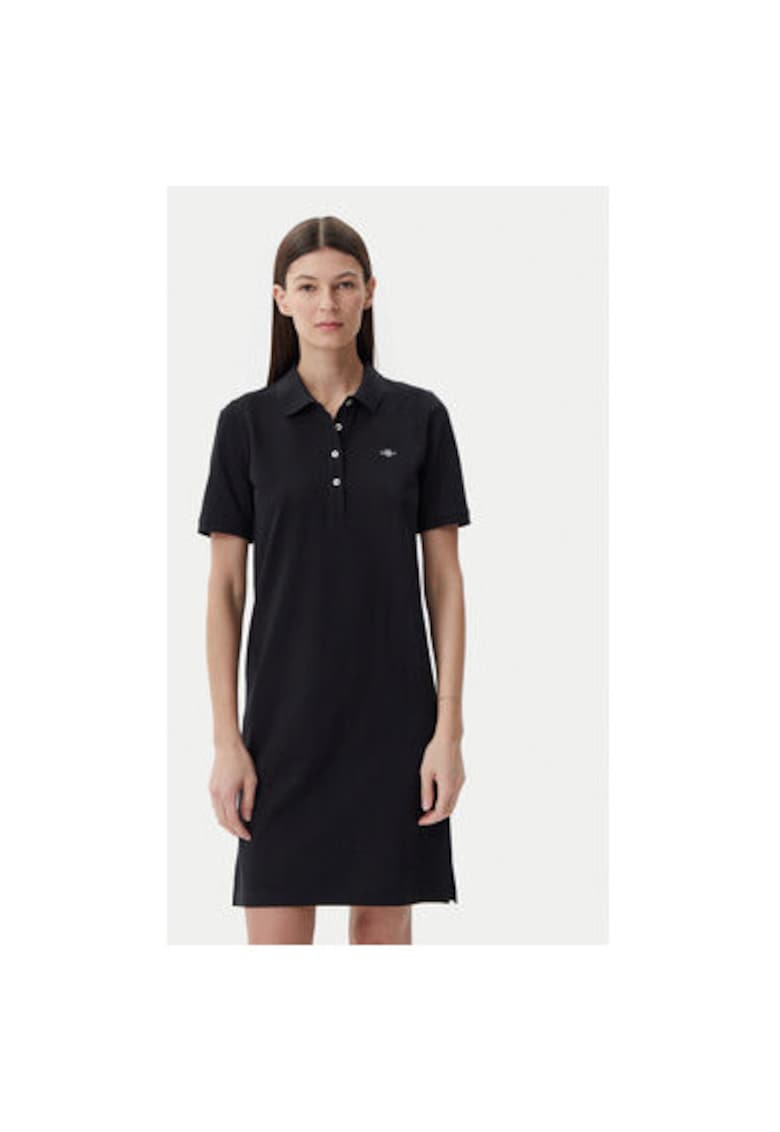 Дамска рокля 4201529 - Памук - Черен Gant