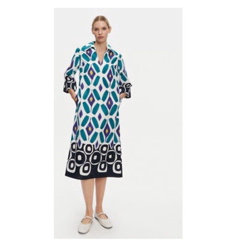 Дамска рокля -  45979 - Многоцветен LUISA SPAGNOLI