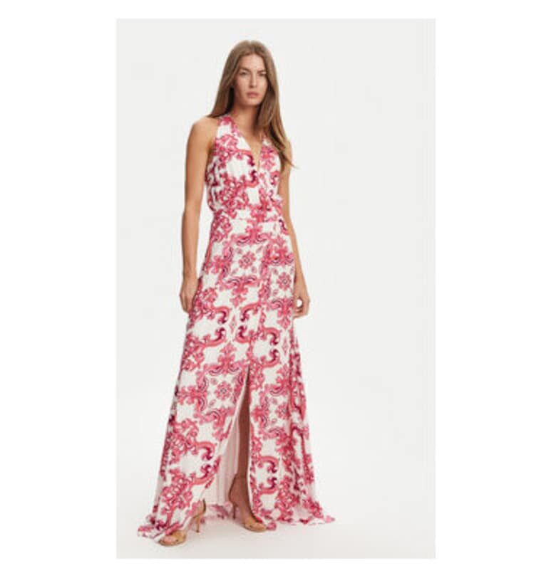 Дамска рокля  511FD15032 - Вискоза - Розова - Розово Gaudi