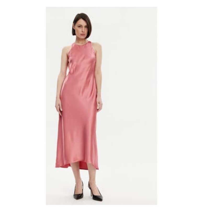 Дамска рокля  53-3318 - Полиестер - Розов - Розово Access fashion