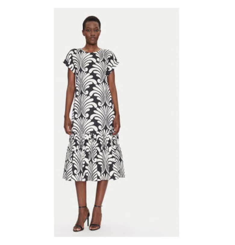 Дамска рокля  541798 PASSITO - Памук - Черна - Черен LUISA SPAGNOLI