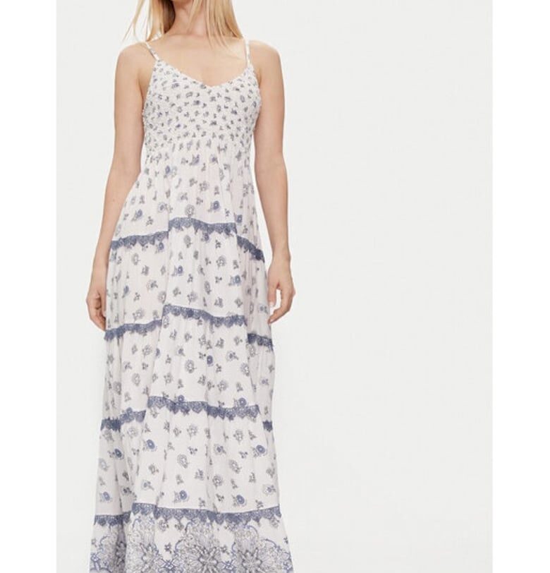 Дамска рокля  56789 Екрю Модал ICONIQUE