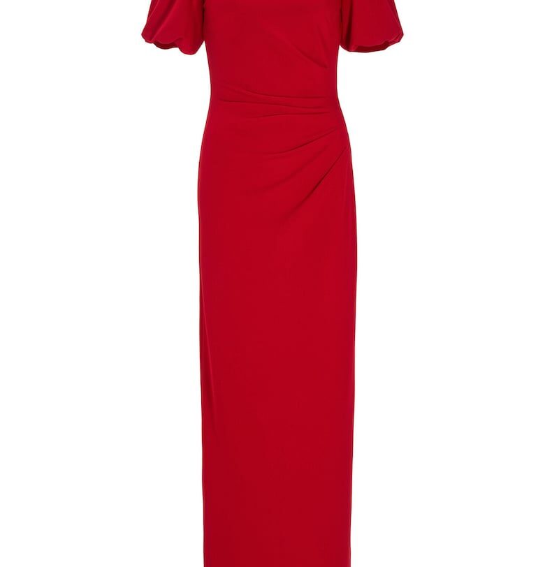 Дамска рокля  5AG15200 - Полиестер - 46797 - Червен Swing