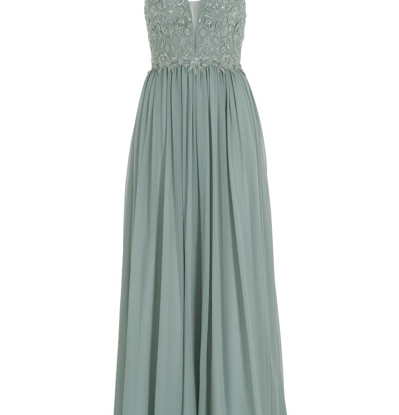 Дамска рокля  5AI082HK - Полиестер - Зелена - Зелен Hey kyla