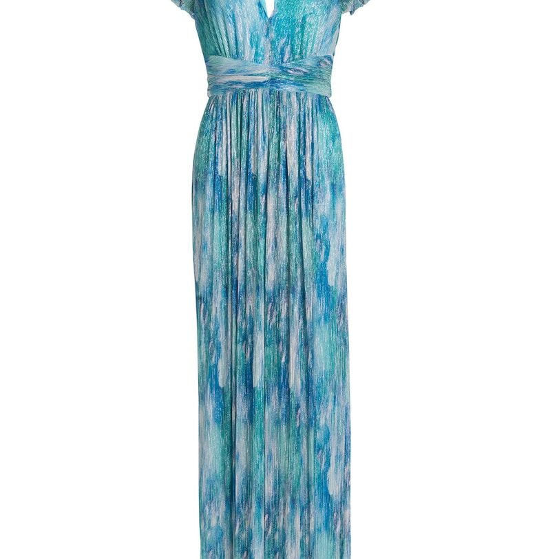 Дамска рокля  5AI18000 - Полиестер - 65655 - Син Swing