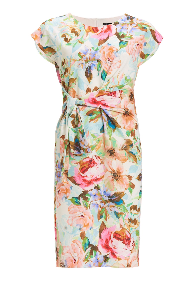 Дамска рокля 5AI20700 - Полиестер - Многоцветна - Многоцветен Swing