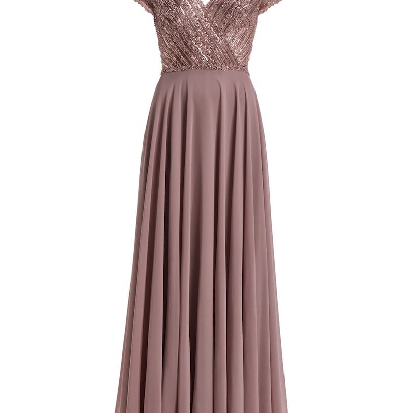 Дамска рокля  5AJ002HK - Розова Hey kyla