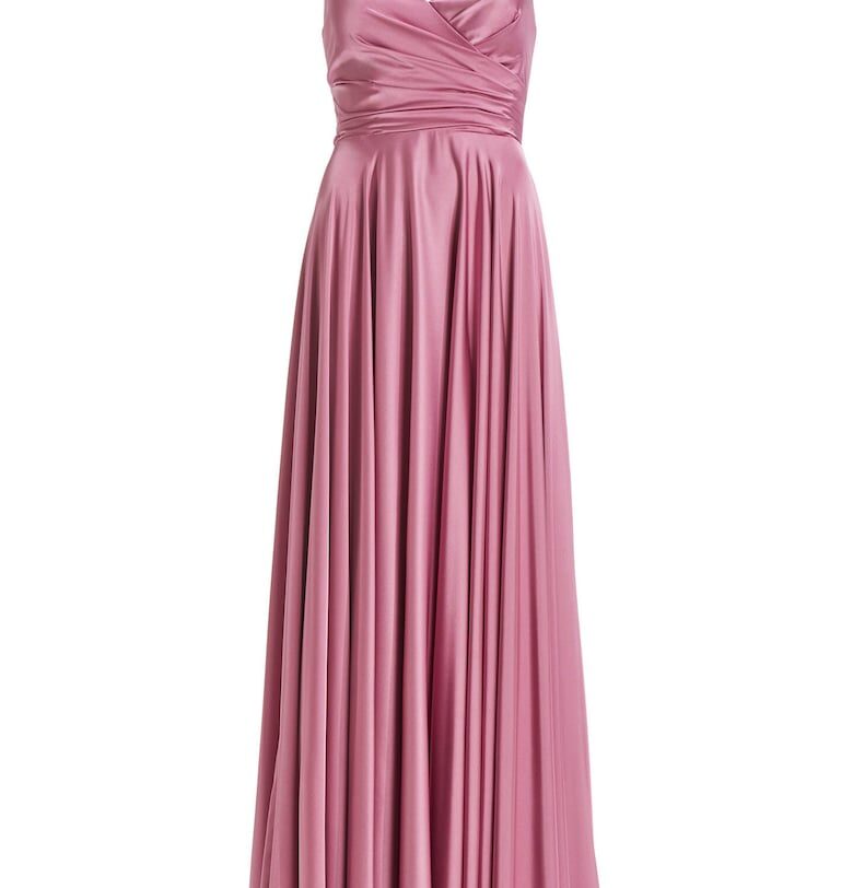 Дамска рокля  5AJ014HK - Полиестер - Розов - Розово Hey kyla