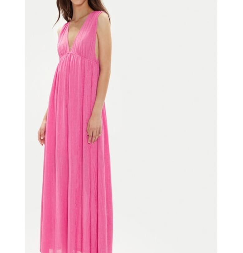 Дамска рокля -  72298 - Полиестер - Розово Gina Tricot