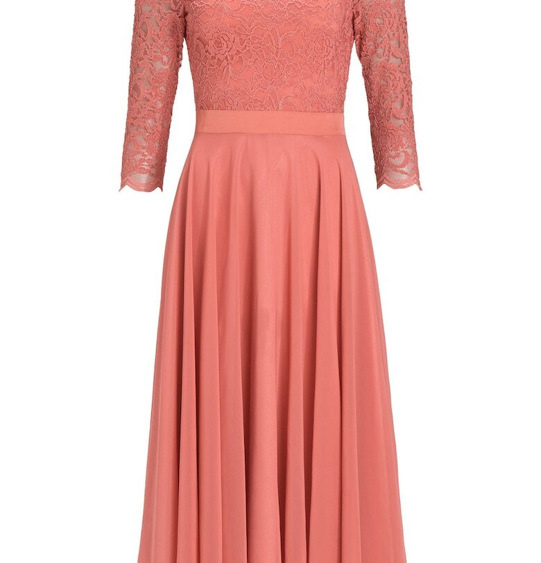 Дамска рокля  77761710 - Полиестер - Корал - Корал Swing