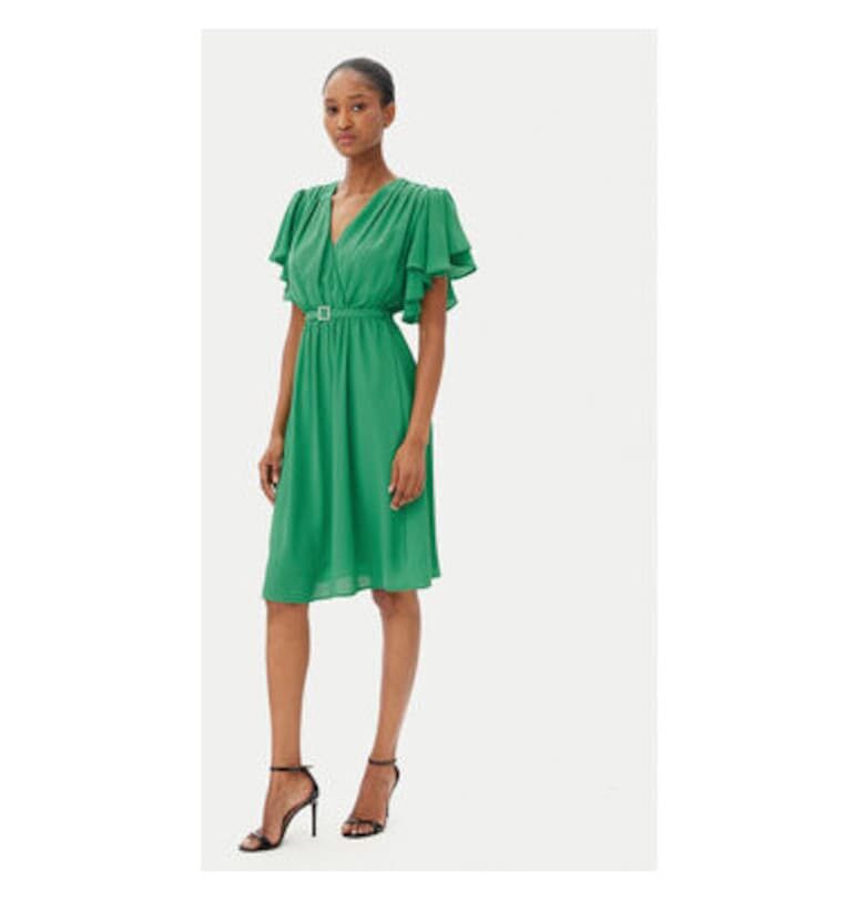 Дамска рокля  ACAB002333 - Полиестер - Зелен ARTIGLI