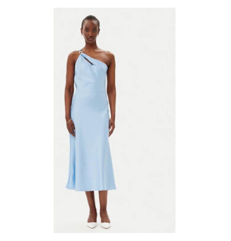 Дамска рокля  ADOJJBA - Полиестер - 46794 - Светлосин Imperial