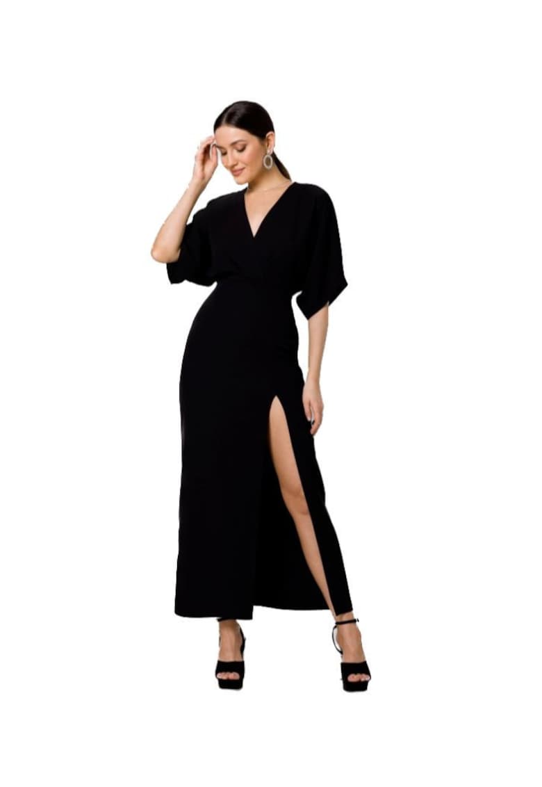 Дамска рокля - Argagune - Полиестер - Черен Makover