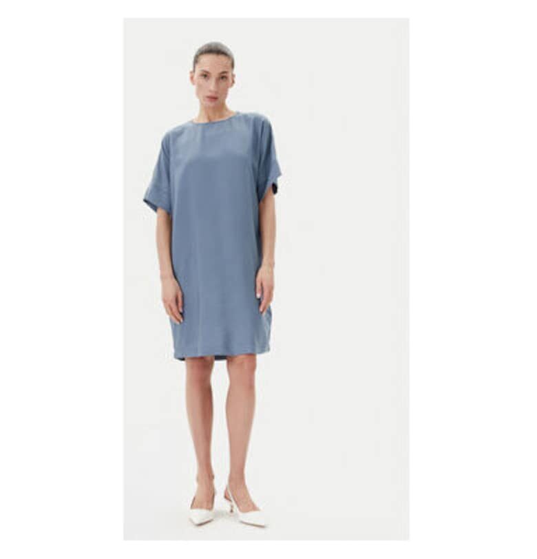 Дамска рокля  BBW3477N - вискоза/полиамид BBW3477N - Син Bruuns Bazaar