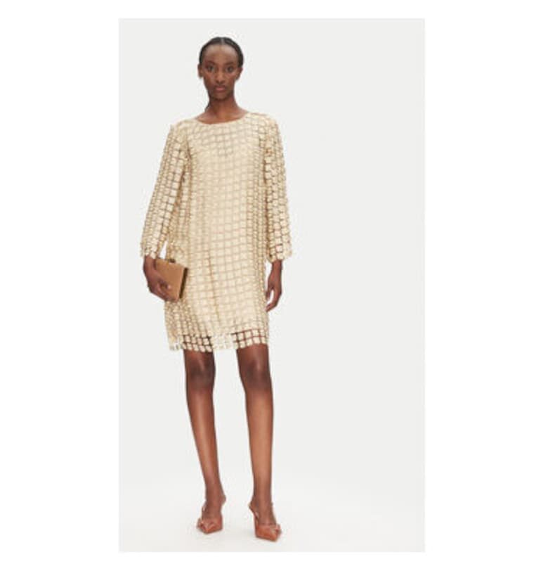 Дамска рокля  BBW4530 - Полиестер - Златист - Златист Bruuns Bazaar