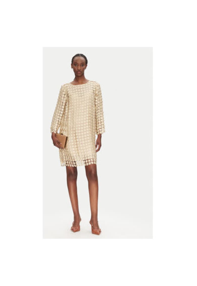 Дамска рокля BBW4530 - Полиестер - Златист - Златист Bruuns Bazaar