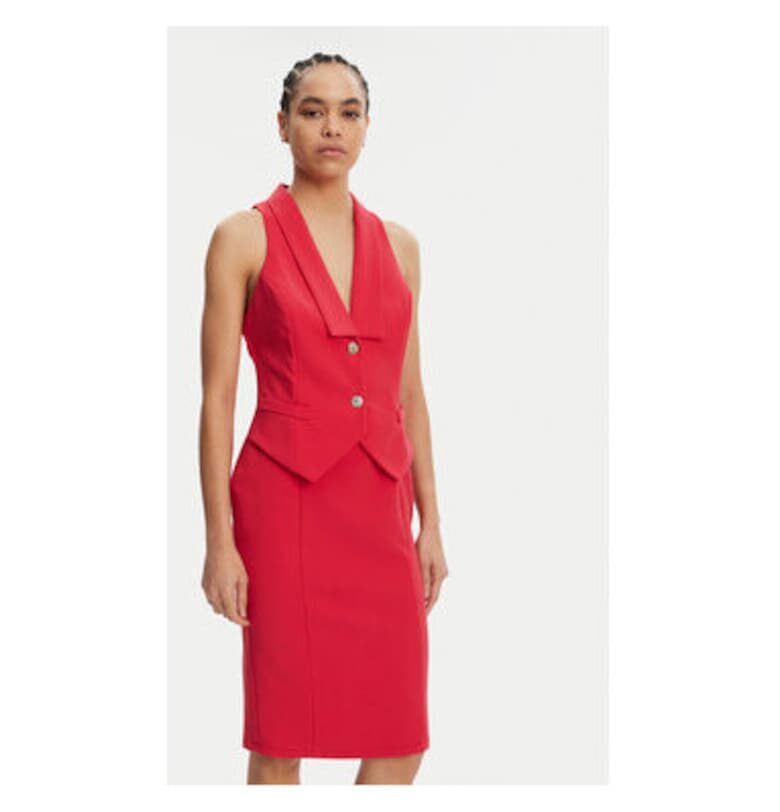 Дамска рокля  CFC0019846002 - Полиестер - Розов - Розово Rinascimento