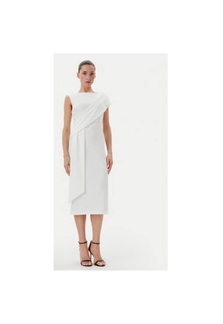 Дамска рокля CFC0019923002 - Полиестер - Бял - Бял Rinascimento