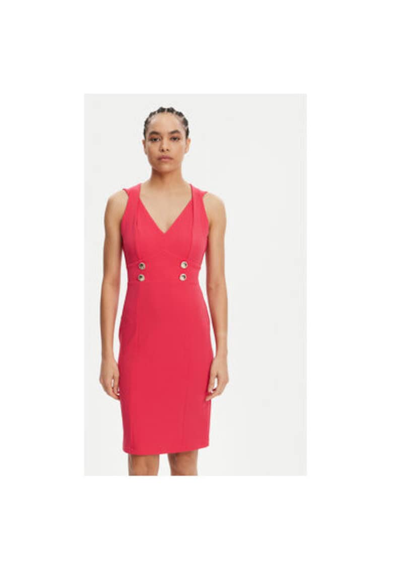 Дамска рокля CFC0019924002 - Полиестер - Розов - Розово Rinascimento