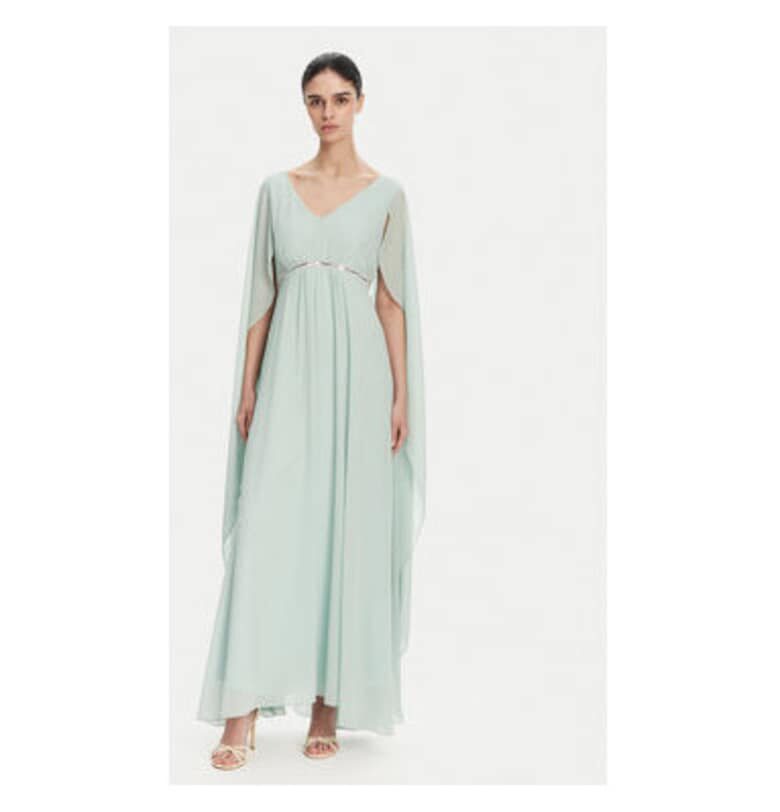 Дамска рокля  CFC0123079003 - Полиестер - Зелен - Зелен Rinascimento