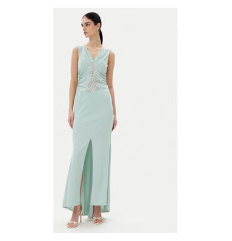 Дамска рокля  CFC0123081003 - Полиестер - Зелен - Зелен Rinascimento