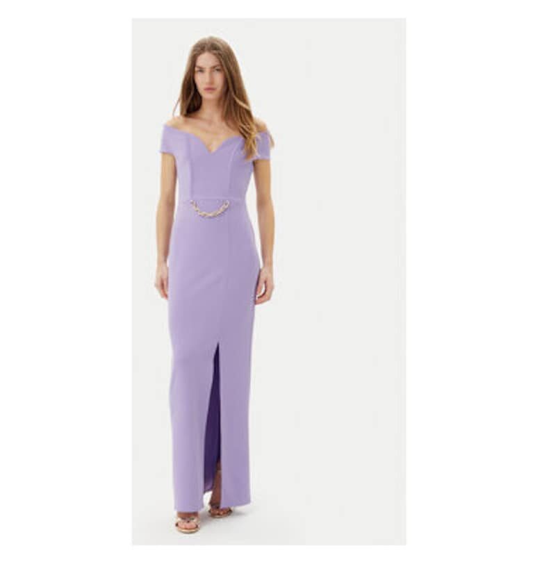 Дамска рокля  CFC0123610003 - Полиестер - Лилав - Лилав Rinascimento