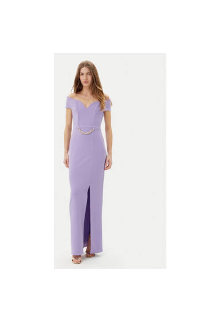 Дамска рокля CFC0123610003 - Полиестер - Лилав - Лилав Rinascimento