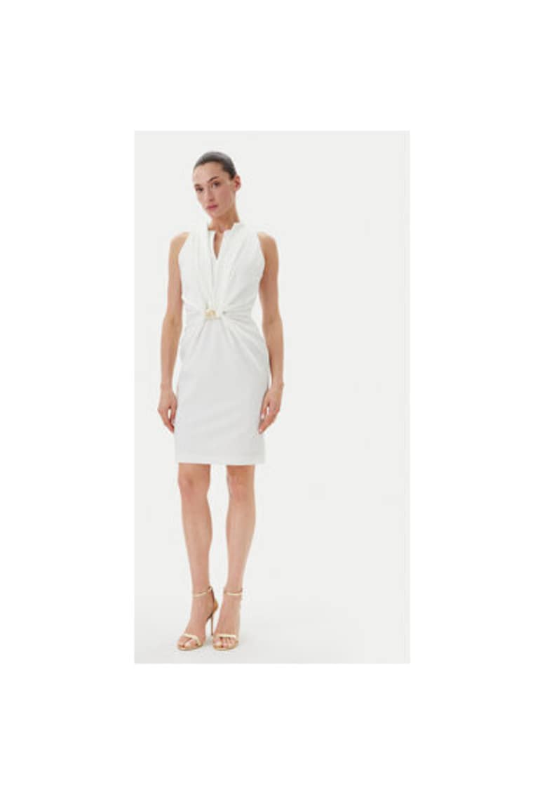 Дамска рокля CFC0123794003 - Полиестер - Бял - Бял Rinascimento