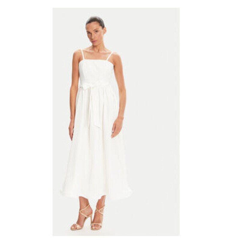 Дамска рокля  CFC0124473003 - Памук/Полиестер - Бяла - Бял Rinascimento