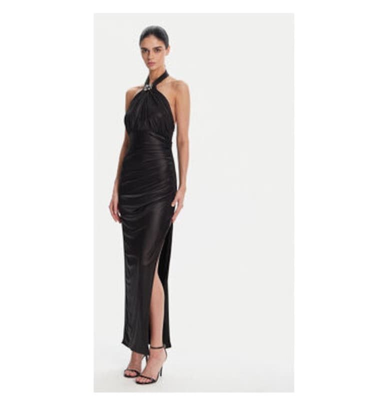 Дамска рокля  FQ25SD3002W798T4 - Полиестер - Черен - Черен Fracomina