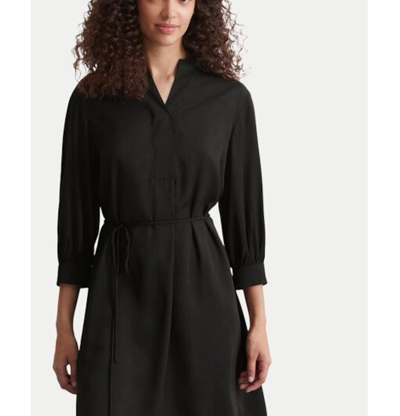 Дамска рокля - Marc O'Polo - 304171321 - Вискоза - Черен - Черен marc o polo