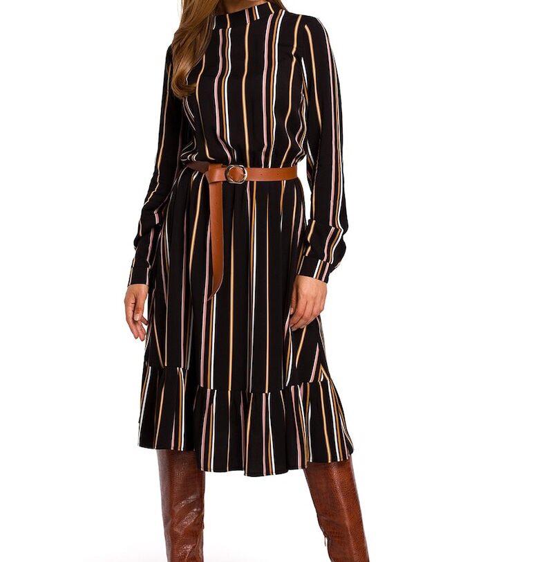 Дамска рокля  Mattia - Черен Adona