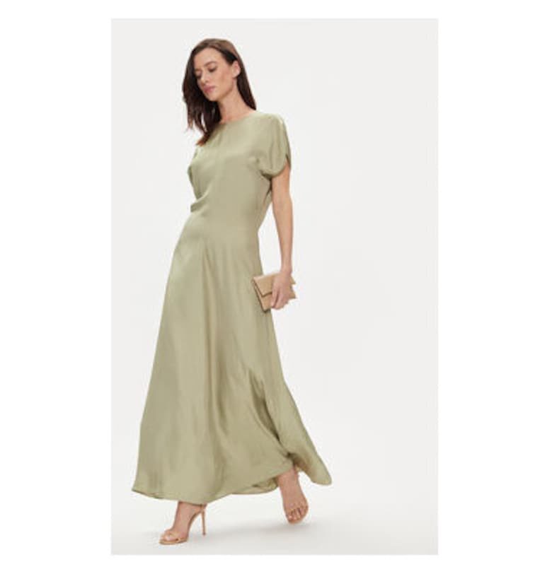 Дамска рокля - Айви Дъб - 303891237 - Ацетат - Зелен IVY OAK