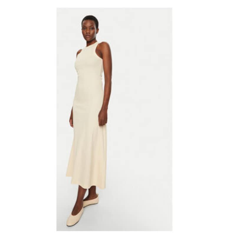 Дамска рокля - Айви Дъб - 305031488 - Органичен памук - Бежов - Бежов IVY OAK