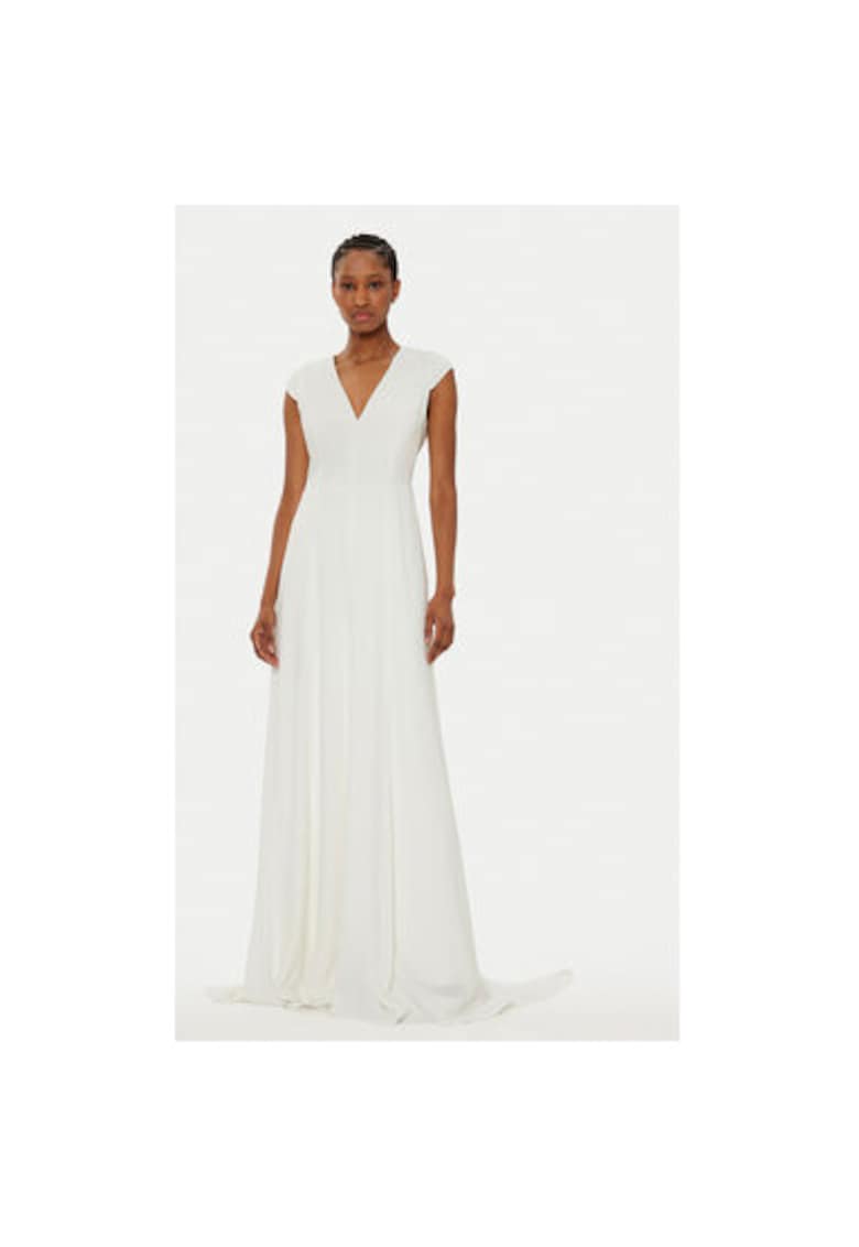 Дамска рокля - Айви дъб - 305031501 - Ацетат/Вискоза - Бял IVY OAK