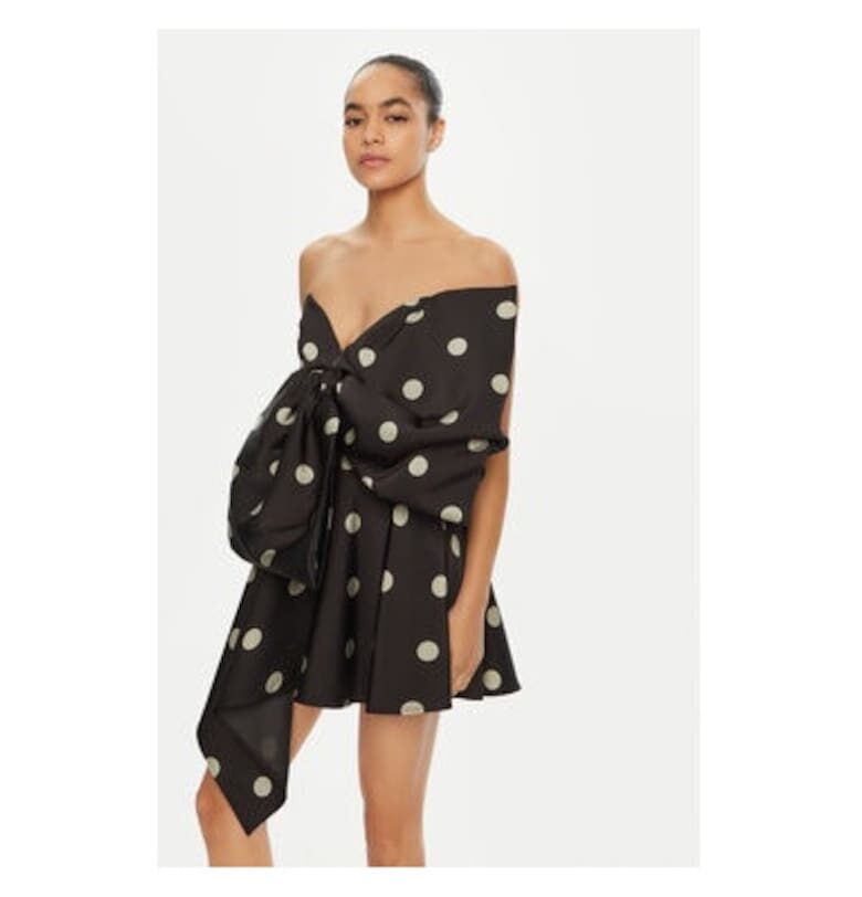 Дамска рокля - Бардо - 304921261 - Полиестер - Черен - Черен BARDOT