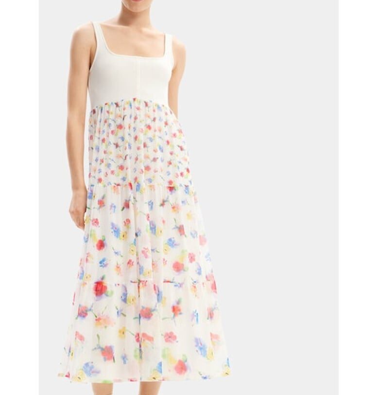 Дамска рокля  Бяла - Бял DESIGUAL