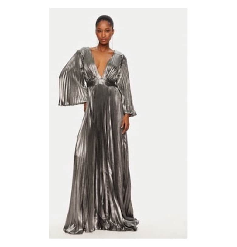 Дамска рокля - Вавилон - Сребърна Babylon