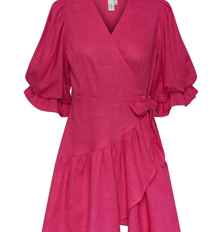 Дамска рокля -  Вискоза - 302027699 - Виолетов Yas