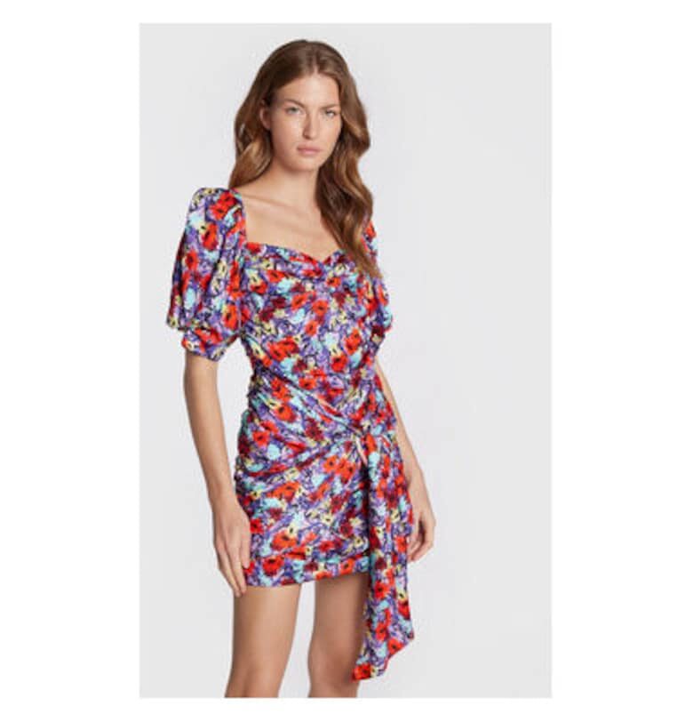 Дамска рокля - За любов и лимони - 300941416 - Вискоза - M INTL - Многоцветна For Love  Lemons