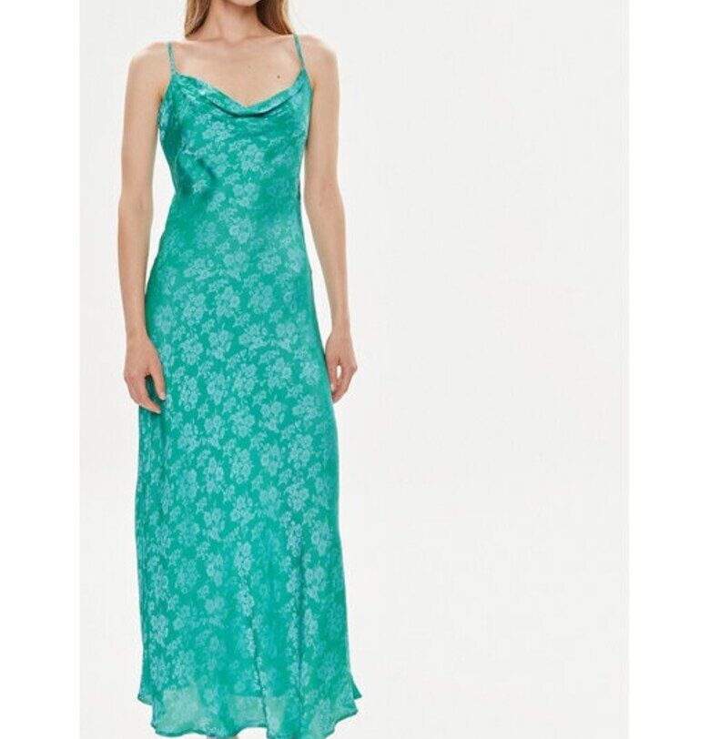 Дамска рокля -  Зелена - Вискоза Yas